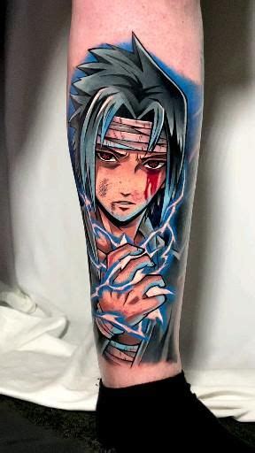 Kakashi From Naruto Tattoo By Dave Vero Ink Video Anime Tattoos