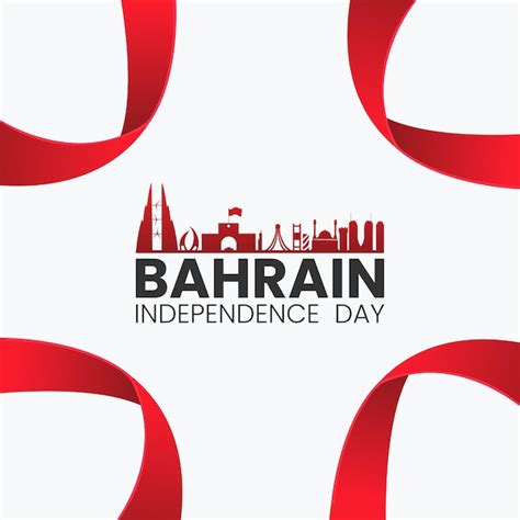 Premium Vector Happy Bahrain National Day Celebration 16 December