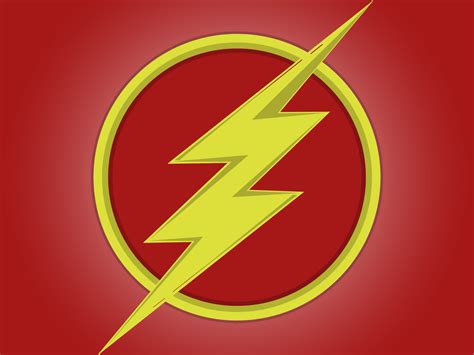 The Flash Logo - Vector Art by Nanda Gopal on Dribbble