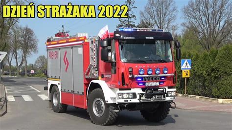 Parada wozów strażackich w Dobroniu 2022 Dzień Strażaka YouTube