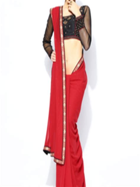 Buy Ritu Kumar Red Bridal Saree - Sarees for Women 551429 | Myntra