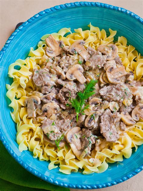 Quick And Easy Beef Stroganoff Recipe Video Tatyanas Everyday Food