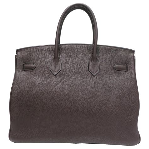 Hermès HERMES BIRKIN 35 Braun Leder ref 685541 Joli Closet