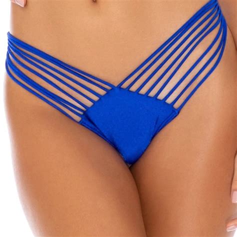 San Lorenzo Swim San Lorenzo Brazilian Bikini Bottom V Knot Cheeky