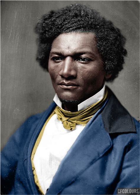 Frederick Douglass, African-American abolitionist, lecturer and editor ...