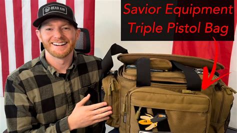 Savior Equipment Specialist Series Tactical Triple Pistol Bag