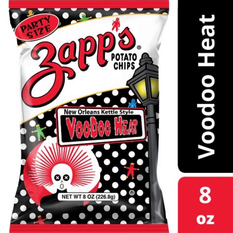 Zapps® Voodoo Heat New Orleans Kettle Style Potato Chips 8 Oz Kroger