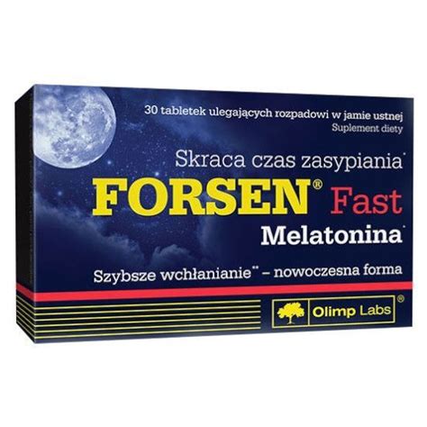 Olimp Forsen Fast Melatonina Tabletki 30 Szt