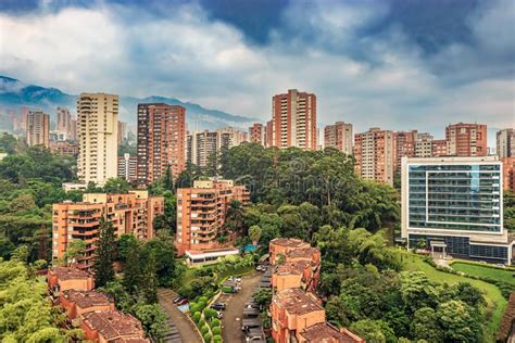 Medellin Colombia Stock Photo Image Of District Mountains 35188904