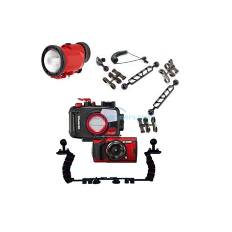 Pack Olympus TG 6 Caisson PT 059 Flash S220 Subchandlers Depuis 1979