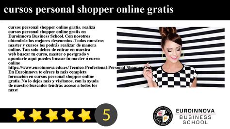 Cursos Personal Shopper Online Gratis YouTube