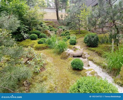 Japanese Garden In Vilnius Stock Photo Image Of Nature