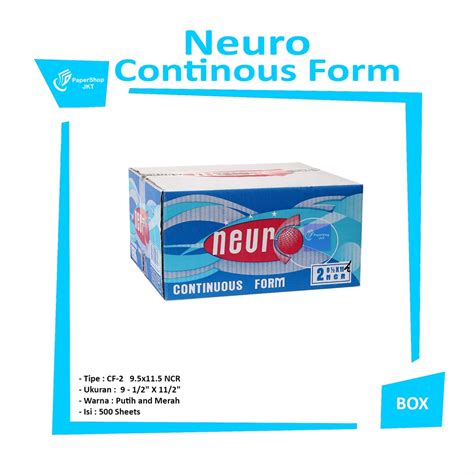 Jual Neuro Continous Form 2 Ply 9 1 2 X 11 2 K2 2 Neuro Ncr Shopee Indonesia