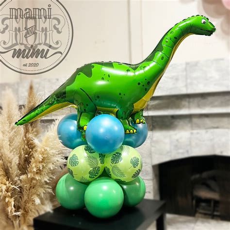 Dinosaur Birthday Balloon Sculpture DIY Kit Boys Safari - Etsy