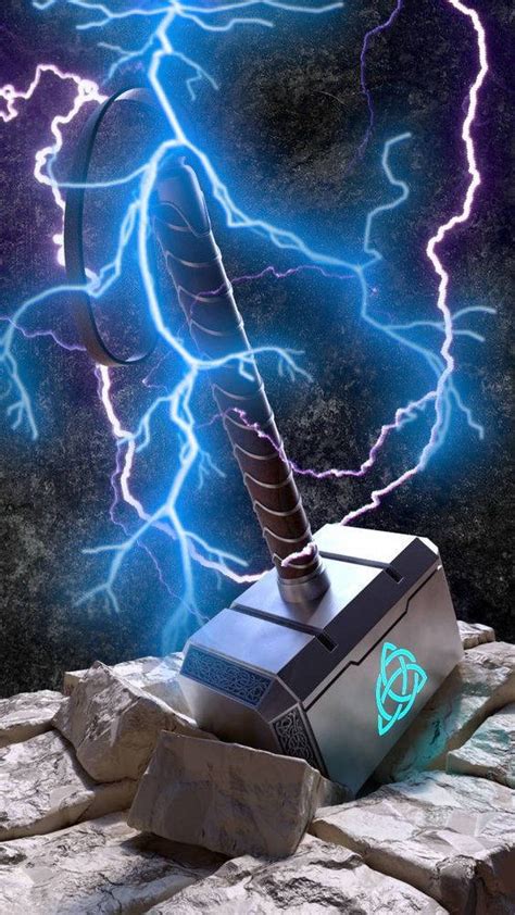 Thor Hammer Lightning