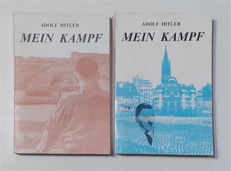 ADOLF HITLER MEIN KAMPF Vol 1 Vol 2 EDITIA ORIGINALA SI COMPLETA