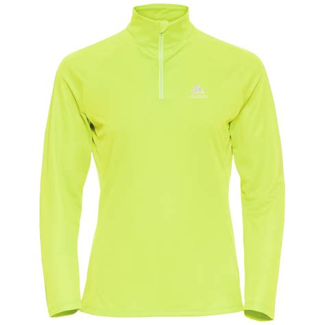 Odlo Midlayer Running Mujer Essentials Half Zip Sharp Green BIKE24