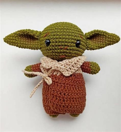 Star Wars Beb Yoda Amigurumi Pdf Patr N Gratis Paso A Paso