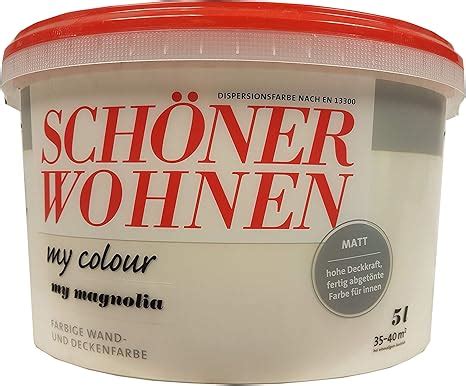 Sch Ner Wohnen My Colour Wandfarbe Matt My Magnolia L