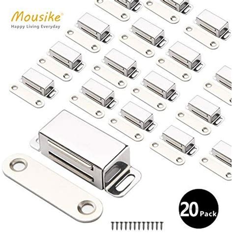 Mousike Cabinet Magnets Magnetic Door Catch Stainless Steel For Kitchen