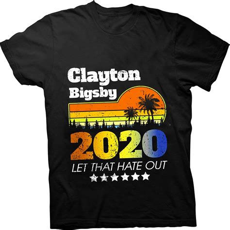 Clayton Bigsby 2020 Let That Hate Out Dave-Chappelle Unisex T-Shirt ...