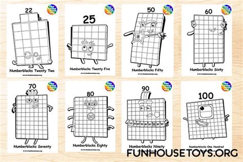 Numberblocks Printables Pdf Free