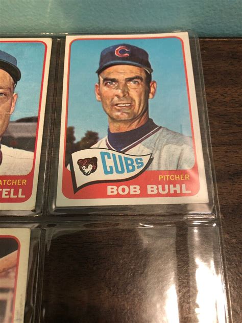 Topps Chicago Cubs All Different Bob Buhl Baseball Card Lot Ebay