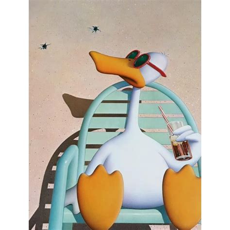 Michael Bedard Sitting Duck Lithograph | Chairish