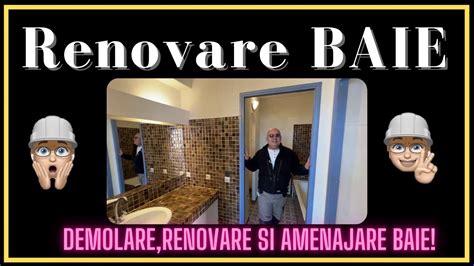 Amenajare Completa Baie O Nou Serie Cu Demolarea Renovarea Si