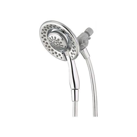 Delta In2ition 4 Spray 2 In 1 Hand Shower And Shower Head Combo Kit