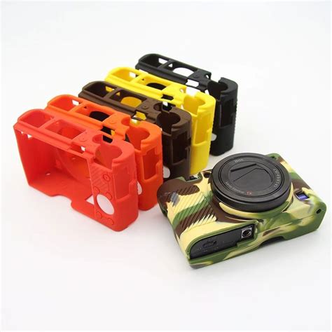 Rx100 M3 M4 M5 Camera Bag Soft Silicone Rubber Protective Body Cover