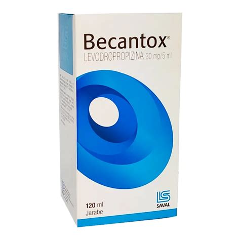 Becantox Levodropropizina 30mg Jarabe De 120 ML Punto Farma