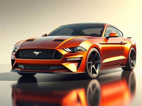 Phoenix Orange Mustang GT 2023 | AUTOBICS