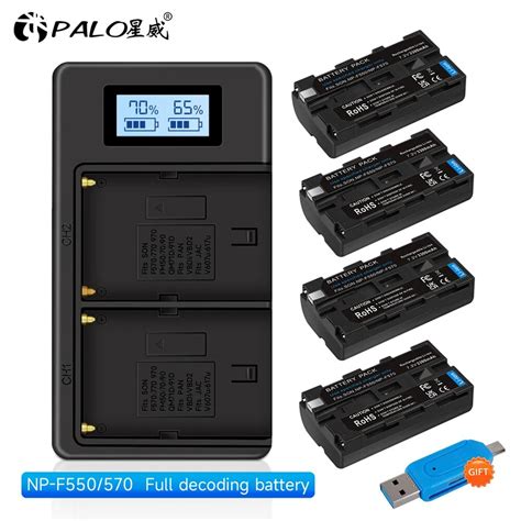 PALO Bater A De C Mara NP F550 NP F330 NP F550 NP F330 Cargador USB