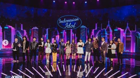 Inilah Daftar Kontestan Indonesian Idol Xii Lolos Ke Babak Top Besar