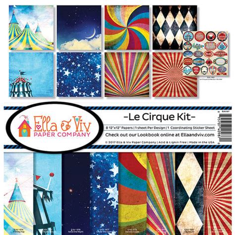 Ella And Viv Paper Company Le Cirque X Kit