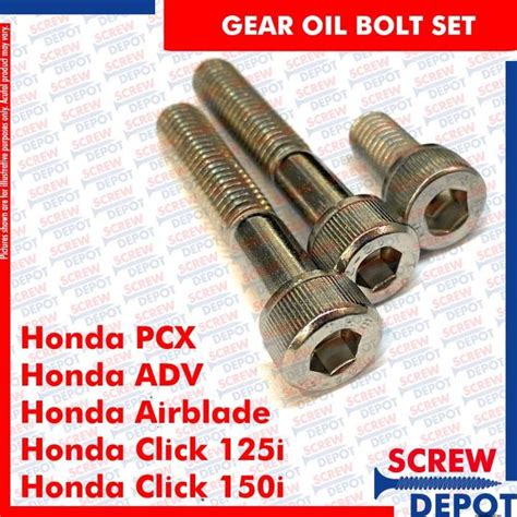 Air Blade Lx Airblade 160 Airblade 160 Accessories Gear Oil Bolt Set