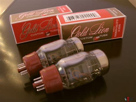 Kt Matched Pair Genalex Gold Lion Power Tubes Low Hours For Sale