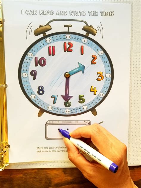 Time Learning Clocks, Printable Clock Activity, Telling Time ...