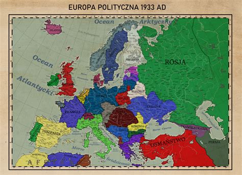 Map of Alternate-History Europe by McThar on DeviantArt