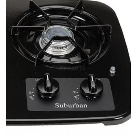 Suburban Sdn2bk 2 Burner Match Light Cooktop 2937abk