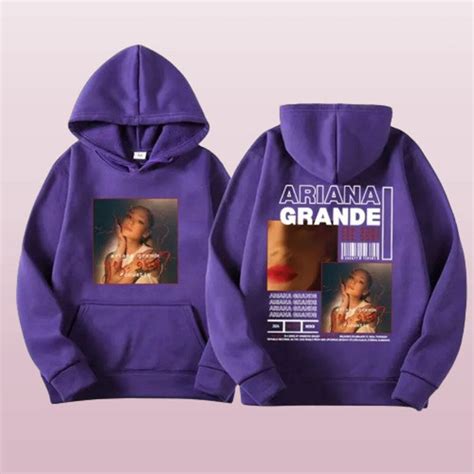 ariana graphic  hoodies  grande album eternal sunshine