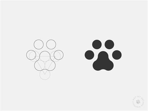 Cat Paw Logo Design By Paulius Kairevicius On Dribbble