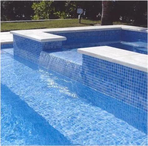 Stone Swimming Pool Tiles Thickness 10 15 Mm At Rs 250 Square Feet In