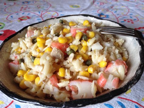 Ensalada De Orzo Surimi Y At N La Cocina De Vero