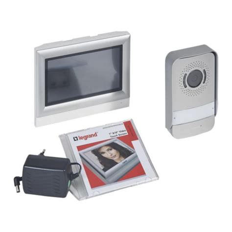 Kit Portier Visiophone Avec Interphone Et Cran Tactile Pouces