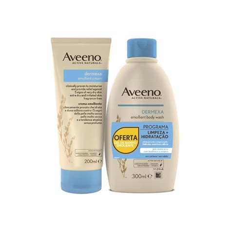 Compra Aveeno Dermexa Emollient Cream 200ml Emollient Body Wash 300ml · Mexico