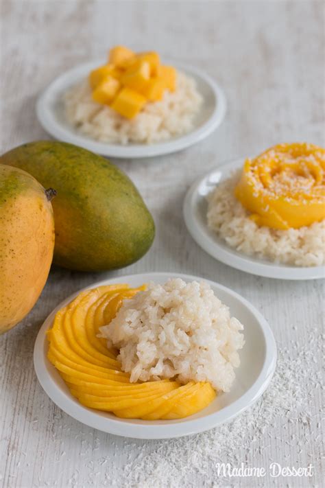 Mango Mit Sticky Rice Thailands Dessert Klassiker Madame Dessert