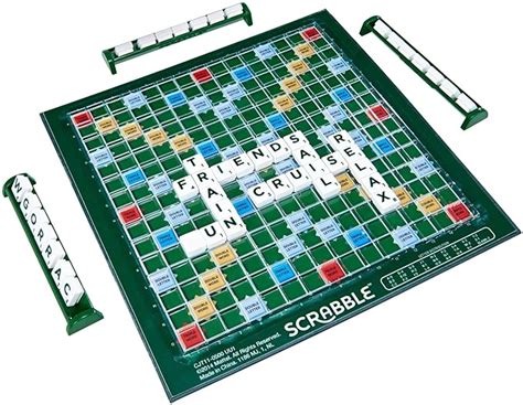 Mattel Travel Scrabble Scrabble De Voyage Version Anglaise Amazon