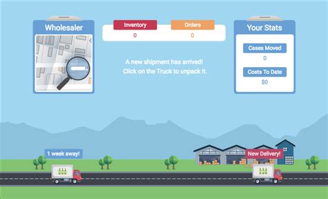 Beer Game Supply Chain Strategy Simulation Moblab